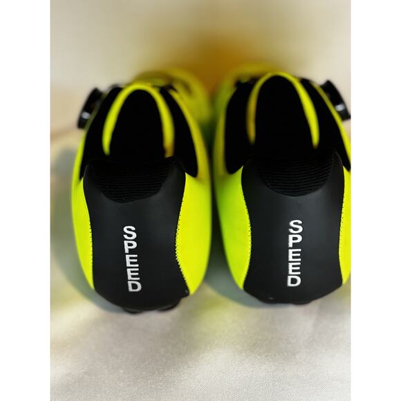 SPEED Road Cycling Shoes EU 39 Dual BOA Dial 3-Bolt SPD-SL - Picture 4 of 8